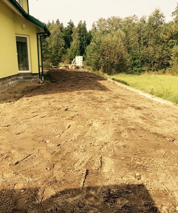 Sklypo lyginimas ir formavimas